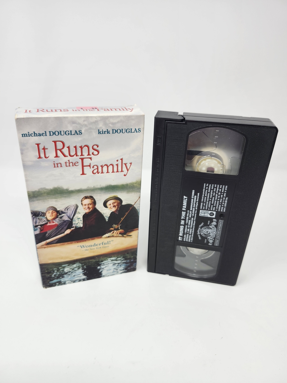 It Runs in the Family VHS Tape Tested